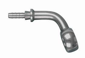 GOODRIDGE S507003CBK - RACOR BANJO 70º LARGO 10MM 3/8 JIC TUBO 03 (INOX) (NEGRO)