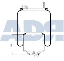 ADR 51346000 - FUELLE SUSPENSION VOLVO 21224750