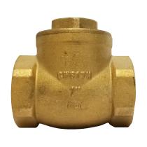 VALVULERIA DE LATÓN VALACLAPETA100 - VÁLVULA DE CLAPETA H-H PN8 NBR 4"