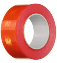  90760011 - CINTA REFLEC. ROJA RIGIDA 50 MTS ORAFOL