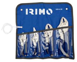 Irimo 6484W - JUEGO DE 4 MORDAZAS GRIPS CON MANGO BIMATERIAL