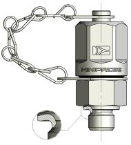 Minipress S10414G00C - MINIMEX TOMA PRES. 16X2 MF 1/4