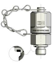 Minipress S10718G00C - MINIMEX TOMA PRES. 16X2 MF 1/8 JUNTA ED