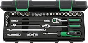 Stahlwille 96010107 - JUEGO COMPLETO DE LLAVE DE VASO 1/4"