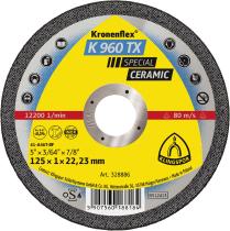 Klingspor Abrasivos 328885 - DISCOS DE CORTE KRONENFLEX® 0,8 - 1,0 MM 115 X 1 X 22,23,