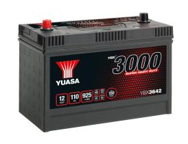  YBX3642 - BATERIA VEHICULO PESADO YUASA YBX3642 12V 110AH 925A (+I) SH