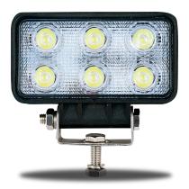 Vehículo industrial FT6LED - FARO DE TRABAJO RECT. 6 LEDS, ALTA INTENSIDAD, 18W 10-30V