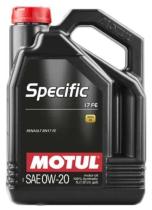 Motul 109950 - MOTUL SPECIFIC RN17 FE 0W20 - 5L