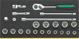 Stahlwille 96830370 - BANDEJA TCS CON BOCAS DE LLAVE DE VASO 3/8"