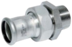 Accesorios de prensar F3035114 - RACOR 2 PIEZAS INOXIDABLE 316 ROSCA MACHO DIAM.35-1.1/4"