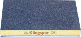 Klingspor Abrasivos 351574 - BLOQUE ABRASIVO, ESPONJA ABRASIVA 123 X 96 X 12,5, ÓXIDO DE