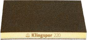 Klingspor Abrasivos 353262 - BLOQUE ABRASIVO, ESPONJA ABRASIVA 123 X 96 X 12,5, ÓXIDO DE