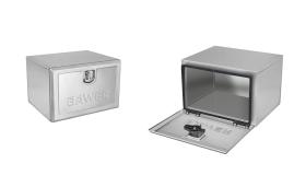 Bawer E615002 - CAJA DE ACERO MATE BÁSICA 500 X 350 X 400 + AMORTIGUADORES