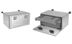 Bawer E6253 - CAJA DE ACERO MATE PREMIUM 800 X 500 X 500