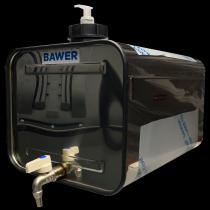 Bawer TA903003 - DEPÓSITO DE AGUA ACERO BRILLANTE 25L 285 X 245 X 400