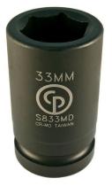 Chicago Pneumatic 8940164415 - S833MD 1" DR. DEEP IMPACT SOCKET 33MM