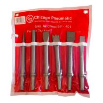 Chicago Pneumatic CA155807 - CHISEL SET 10,2MM RND SHANK (6 PCS)