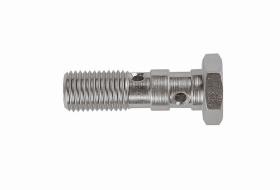GOODRIDGE 77303LZ1 - TORNILLO DOBLE 3/8 JIC LARGO 40 MM (ACERO ZINCADO)