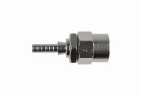GOODRIDGE S32103SMZ1 - RACOR HEMBRA 1/8 BSP CARA PLANA TUBO 03 (ACERO ZINCADO)