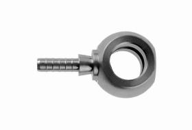 GOODRIDGE S509103CBK - RACOR BANJO CORTO 10MM 3/8 JIC TUBO 03 (INOX) (NEGRO)