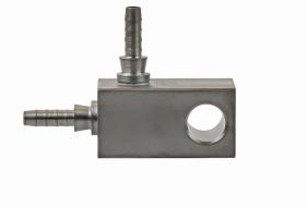 GOODRIDGE S523603Z1 - RACOR BLOQUE 2 SALIDAS TUBO 03 (ACERO ZINCADO)