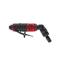 Chicago Pneumatic 8941074080 - MINI AMOLADORA RECTA 120º C/PINZA 1/4" Y BLOQUEO DE EJE