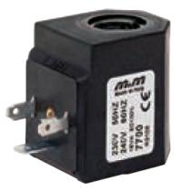 M&M 7401 - BOBINA M&M "SERIE 7000 - CLASE H (NA)" PARA VAPOR - 110V / 1