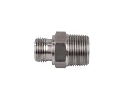 Meclube F961110604 - ADAPTADOR ACERO INOX M1 BSP - M1/2 NPTF