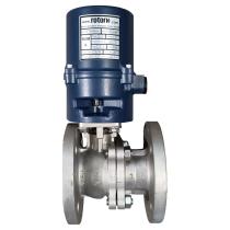 Valvulería inoxidable ROMA220V20050 - VÁLVULA BOLA 2 VÍAS INOX 316 PN16/40 DN50 + ACTUADOR ELÉCTRI