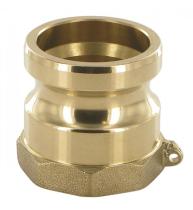 Conexiones industriales CAM11512L - CAMLOCK TIPO A DN15 ROSCA HEMBRA 1/2 (LATON)