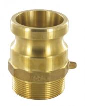 Conexiones industriales CAM61512L - CAMLOCK TIPO F DN15 ROSCA MACHO 1/2 (LATON)