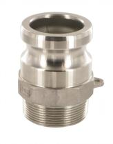 Conexiones industriales CAM61512I - CAMLOCK TIPO F DN15 ROSCA MACHO 1/2 (INOX)