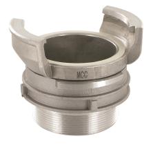 Conexiones industriales GUI465200A - GUILLEMIN CON CIERRE DN65 A ROSCA MACHO 2" (ALUMINIO)