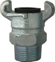 Conexiones industriales USA338A - USA ROSCA MACHO BSP 3/8 (ACERO)