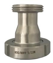 Conexiones industriales DIN103225I - DIN 11851 REDUCCION HEMBRA DN32 A MACHO DN25 (INOX)