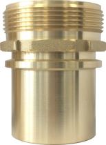 Conexiones industriales LNC125100L - LNC RE ESPIGA LISA DN25 ROSCA MACHO 1" (LATON)