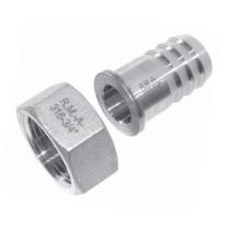 Accesorios de inoxidable 03992P03 - HEMBRA LOCA 2 PIEZAS 3/8" INOX 316L