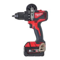 Milwaukee 4933464517 - TALADRO PERCUTOR SIN ESCOBILLAS M18, 2 VELOCIDADES, PAR MáX