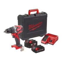 Milwaukee 4933472116 - TALADRO PERCUTOR COMPACTO SIN ESCOBILLAS M18, 2 VELOCIDADES