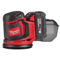 Milwaukee 4933464229 - LIJADORA ROTORBITAL M18, DIáMETRO DE LIJA 125MM, 12000RPM,