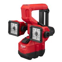 Milwaukee 4933459433 - LUZ DE CESTA LED M18 TRUEVIEW, DOS CABEZALES CON ROTACIóN