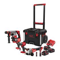 Milwaukee 4933492520 - M18BLHX + M18FPD3 + M18FSAG125X + M18FMTIW2F12 + L4FMLED. SE