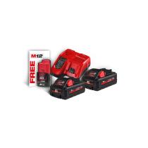 Milwaukee 4933471071 - KIT 2 BATERíAS M18HB3 + CARGADOR RáPIDO M12-18FC. INCLUYE BA