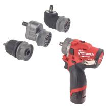 Milwaukee 4933464138 - TALADRO PERCUTOR SUBCOMPACTO M12 FUEL CON PORTABROCAS DESMO