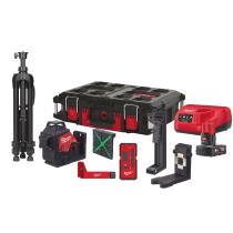 Milwaukee 4933478960 - KIT DE NIVEL LáSER DE 3 LíNEAS M12, VERDE, AJUSTE FINO, 330