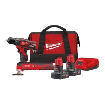 Milwaukee 4933441250 - M12BDD + C12MT. SE SUMINISTRA CON 2 BATERíAS M12B4 Y CARGADO