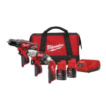 Milwaukee 4933441225 - M12BDD + M12BID + M12TLED. SE SUMINISTRA CON 2 BATERíAS M12B