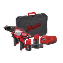 Milwaukee 4933443497 - M12BPD + M12BID. SE SUMINISTRA CON 1 BATERíA M12B4, 1 BATERí