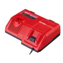 Milwaukee 4932471736 - SUPER CARGADOR RáPIDO MULTIVOLTAJE M12-M18, CARGA SECUENCI