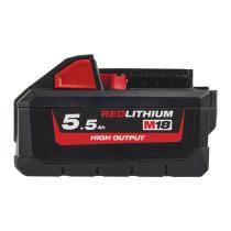 Milwaukee 4932464712 - BATERíA M18 REDLITHIUM HIGH OUTPUT 5.5AH